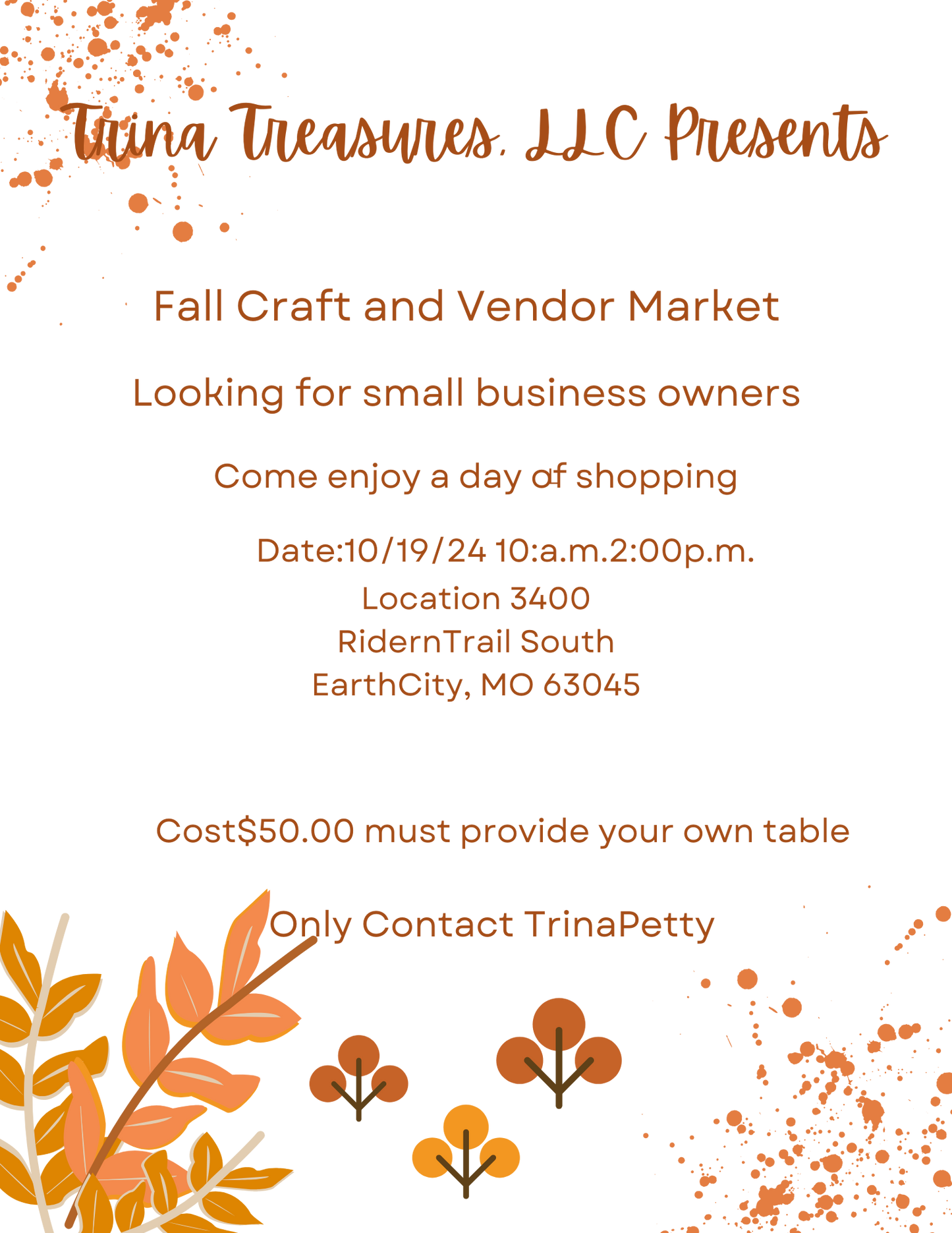 2024 Craft and Vendor Boutique