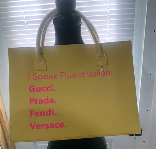Yellow Tote