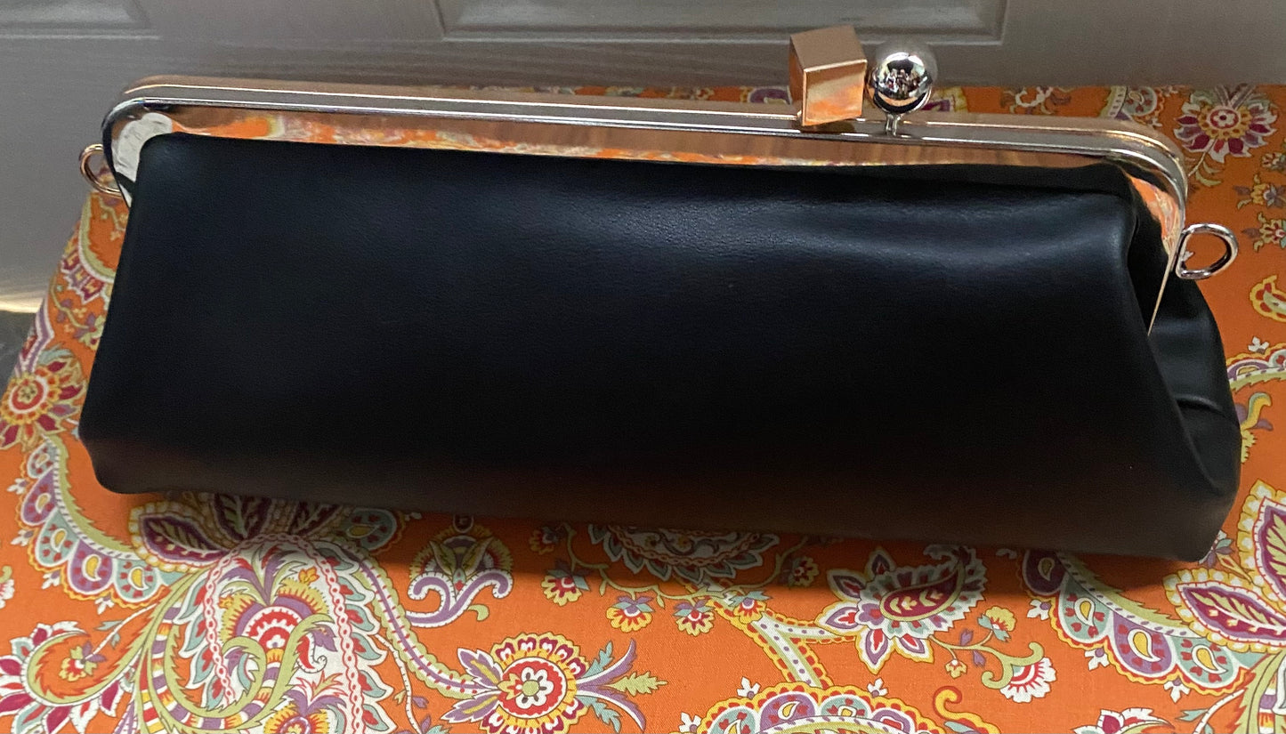 Kisslock Long Frame Bag