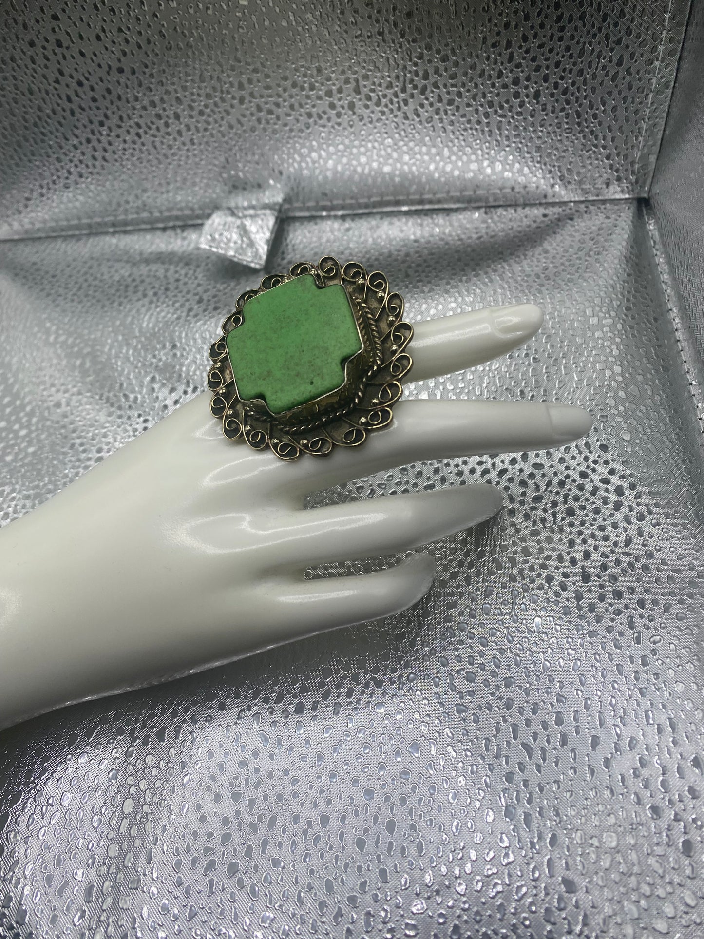 Green Cross Ring